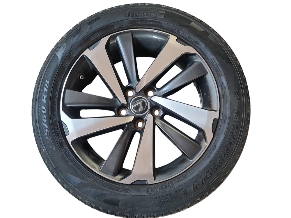 Jogo De Roda Pneu Lexus Nx 300h 2019 2.5 Luxury 255/60 R17 4