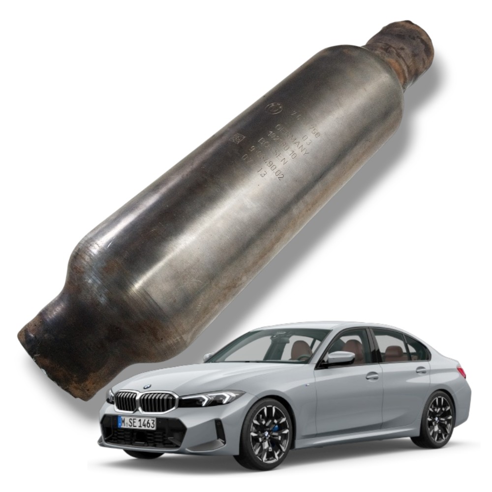 Silencioso Escape Bmw Original 7630750 03 Boysen 2013