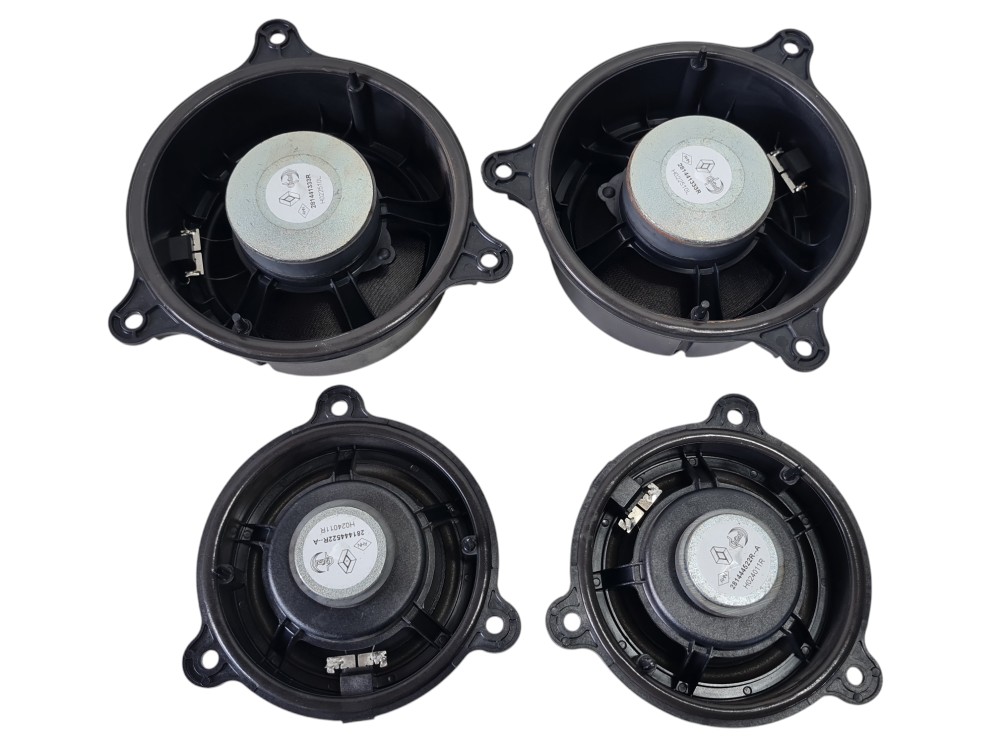 Jogo De Alto-falante Renault Zoe 2022 281441333r 281444522r Preto 3