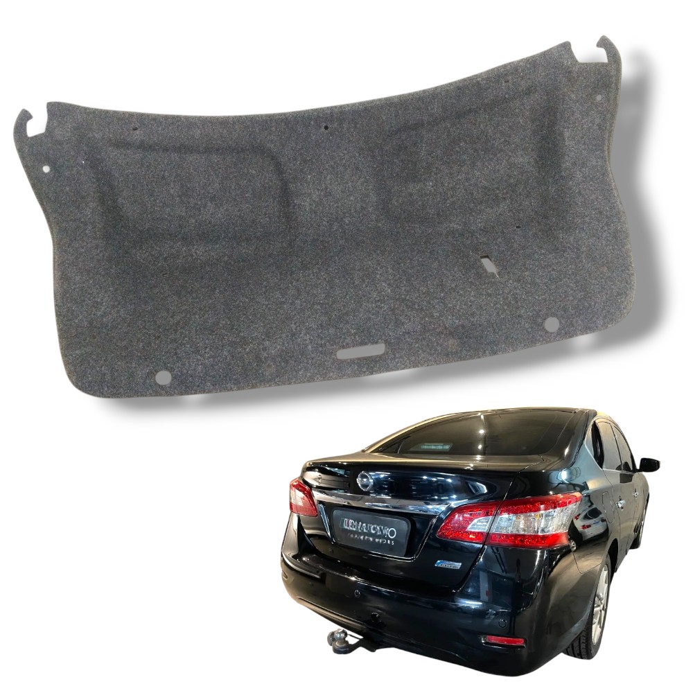 Forro Tampa Traseira Nissan Sentra 2016 Original Impecável 1