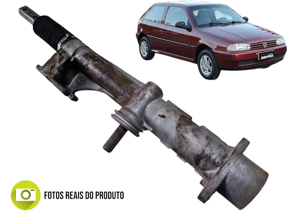 Caixa direcao mecanica g2 g3 g4 vw gol parati 1996 a 1998 1