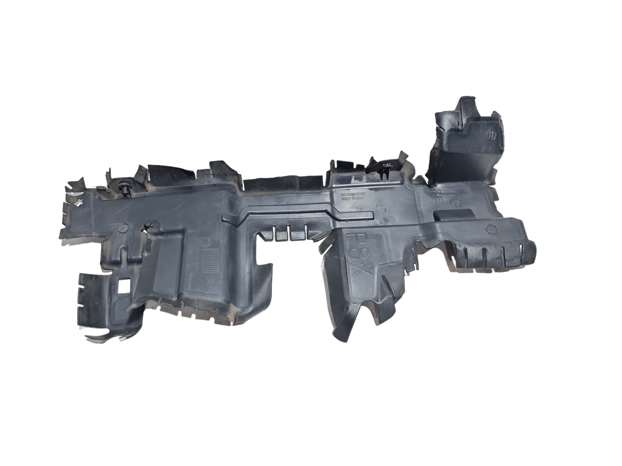 Defletor Radiador Lado Esquerdo Peugeot 3008 2017 Original 1
