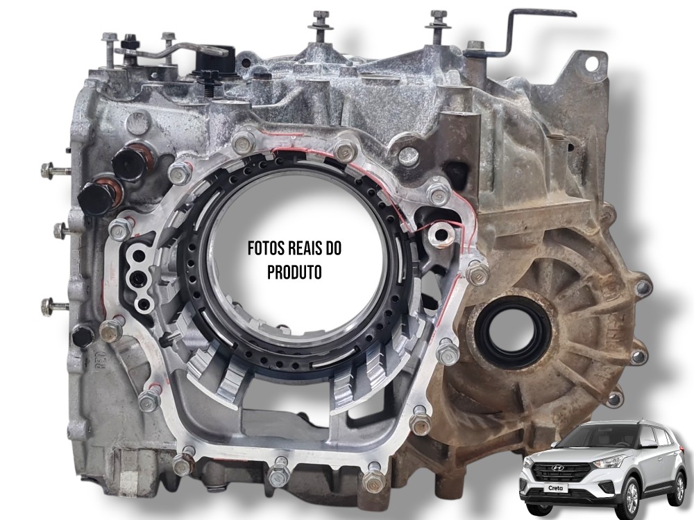 Carcaça capa seca caixa câmbio Hyundai Creta 1.6 2021 2022