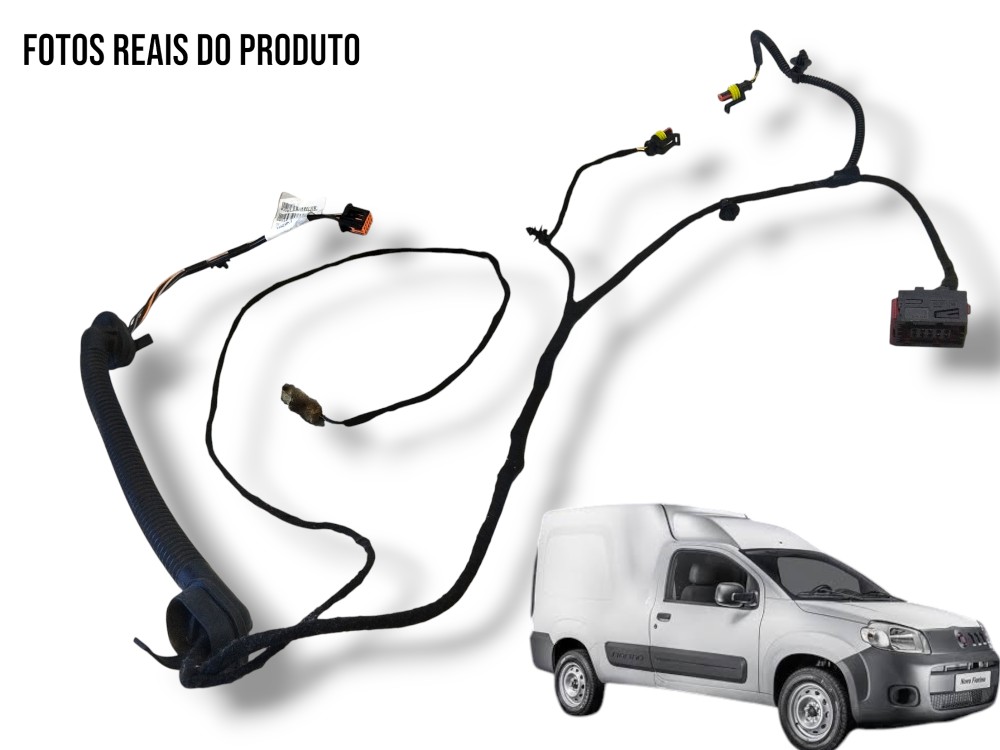 Chicote Porta Tras Esq Fiat/fiorino Endurance 80mil Km 2021 1