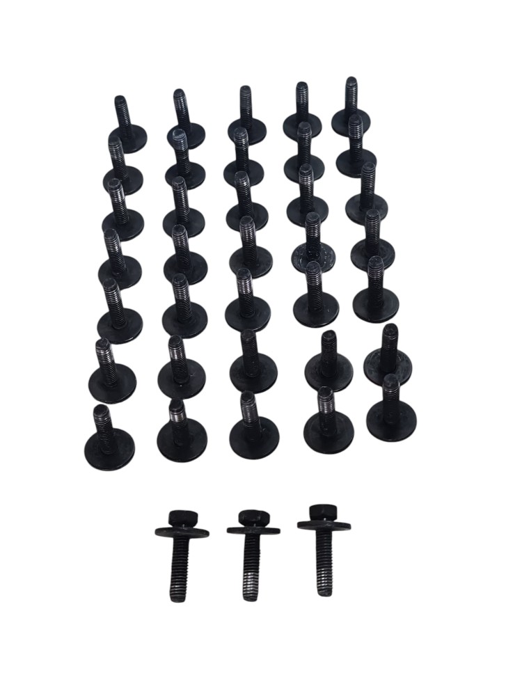 Kit parafusos painel Chevrolet captiva sport 2009 original 5