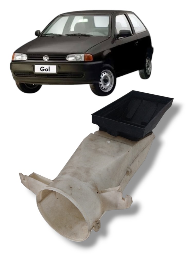 Caixa Duto Ar Forçado   Suporte  Bocal Gol Mi  1999 Original
