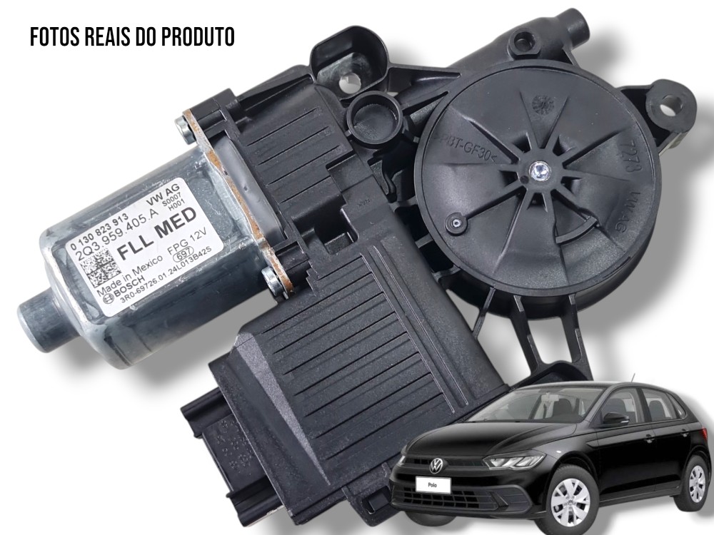 Máquina Vidro Dianteiro Esquerdo Vw Polo 2024 2q3959405 1