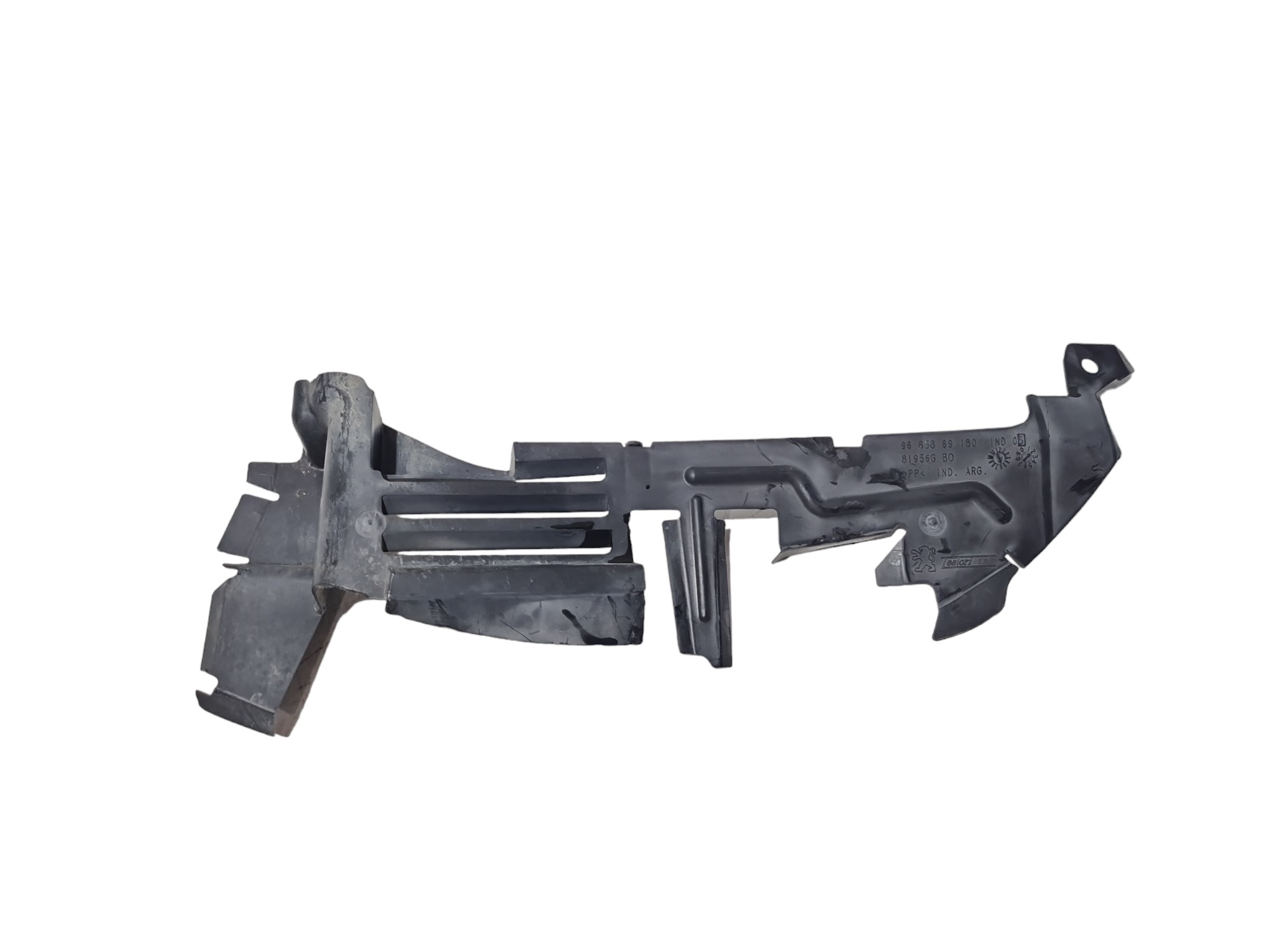Defletor Esquerdo Radiador Peugeot 207 2013 Original 2