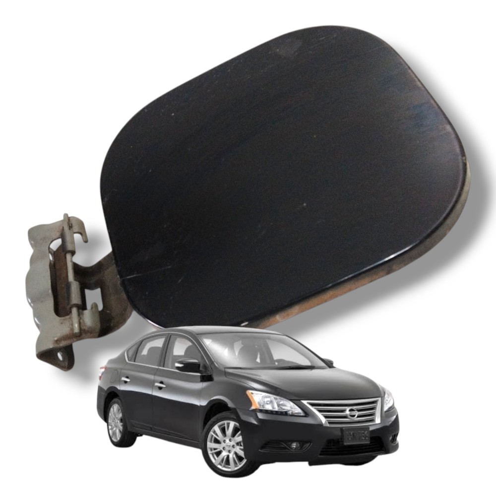 Portinhola Combustível Nissan Sentra 2016 Original Detalhe Preto 2016 1