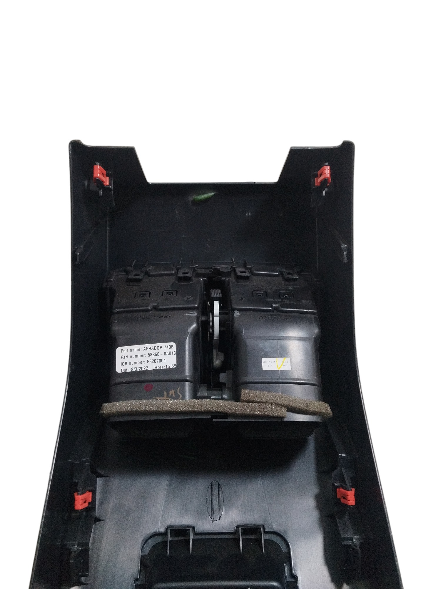 Difusor Traseiro Console Central Corolla Cross 2022 2023 4
