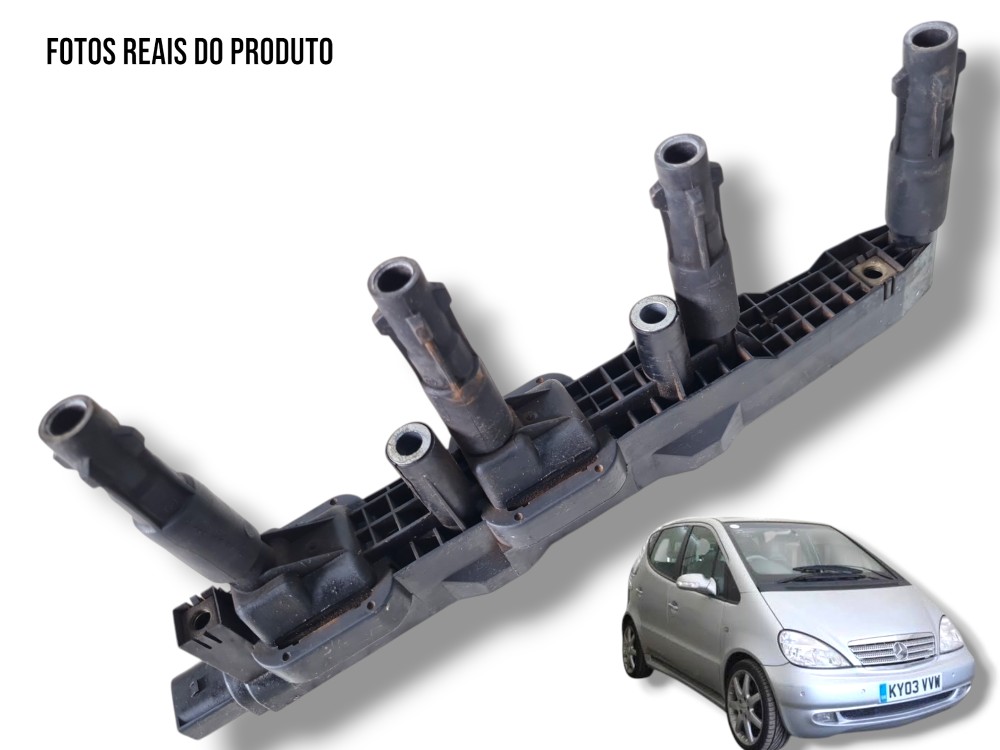 Bobina Ignição 4 Pinos Mercedes Classe A160 2002 221503033 1