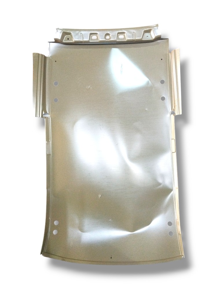 Chapa de teto carroceria do Renault 731122944R com detalhe