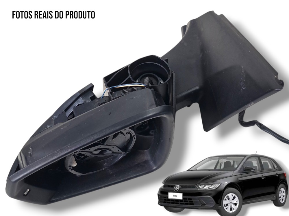 Retrovisor Esquerdo Vw Polo 2024 6ea857501 Detalhe Original 1