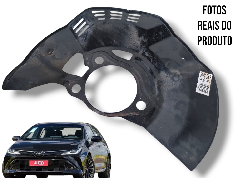 Espelho cubo roda dianteira esquerda Toyota corolla GRS 2024 1
