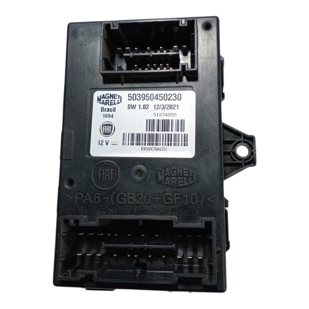 Kit Code Fiat Fiorino 1.4 2021 Original 80 Mil Km Modulo 4
