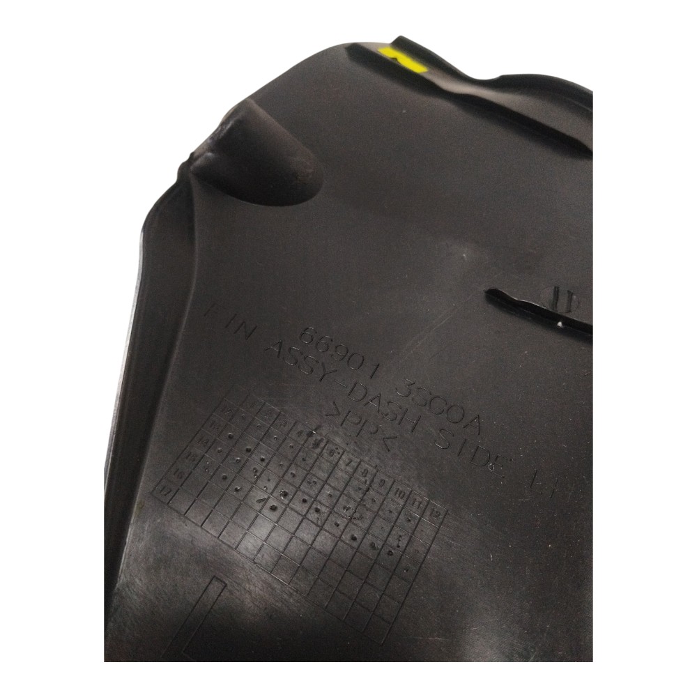 Soleira Dianteira Esquerda Nissan Sentra 2016 669013sg0a Preto 6