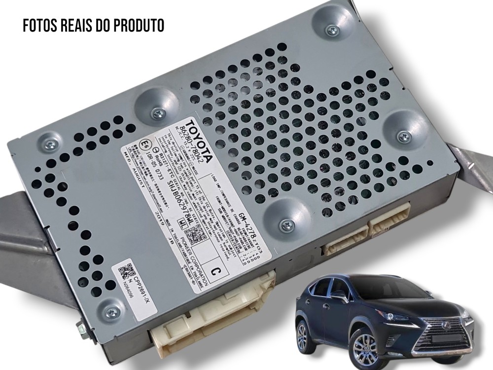 Amplificador De Som Lexus Nx 300h 2019 86280-78042 Original