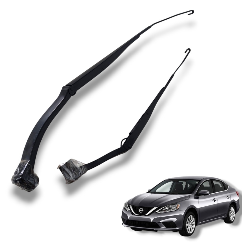 Par Braços Limpador Para-brisa Nissan Sentra 2016 Originais 1