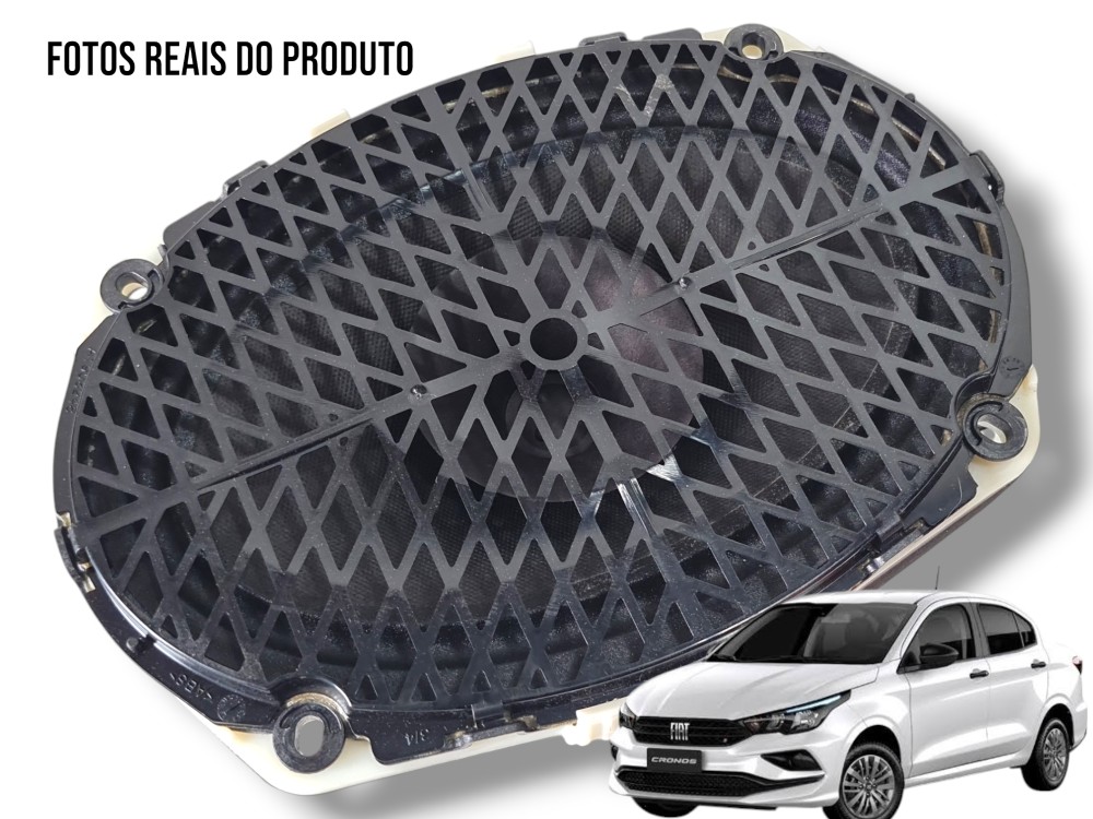 Auto Falante Porta Traseira Direita Fiat Cronos 2023  Preto 1