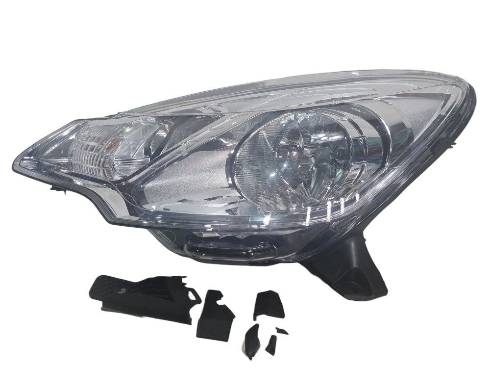 Farol dianteiro esquerdo Citroen C3 ano 2013 a 2021 Detalhes