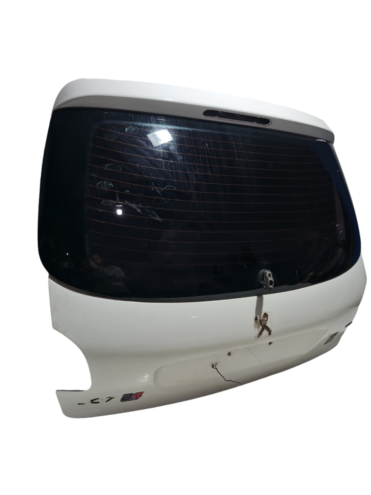 Tampa Porta Mala Peugeot 207 Quicksilver 2013 Original 4
