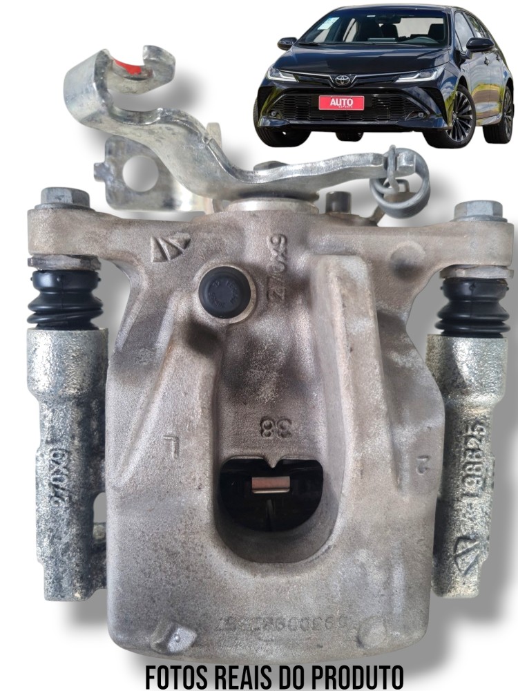 Pinça traseira esquerda Toyota Corolla GRS 2024 ORIGINAL