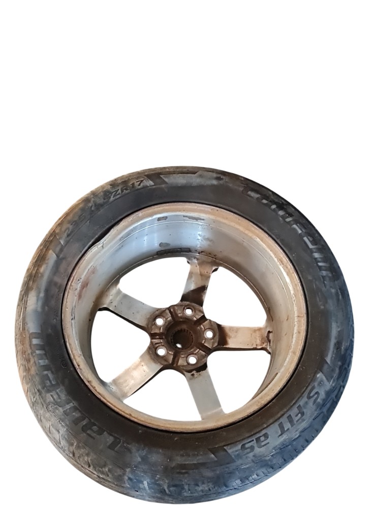 Roda Com Pneu Liga Leve 17 Chevrolet Captiva Sport Ano 2009 Prata 4