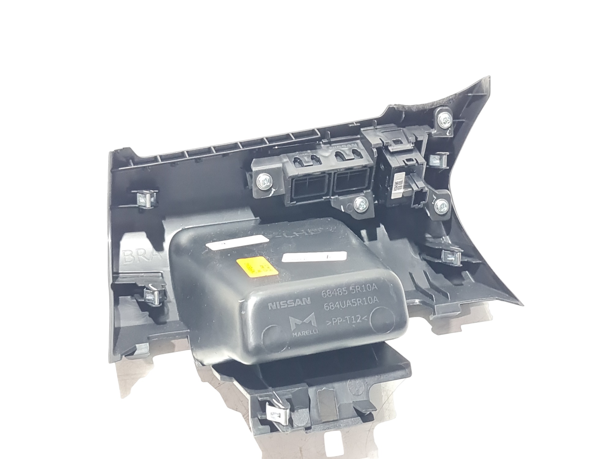 Acabamento Painel E Botão Regulagem Farol Nissan Kicks 24 6