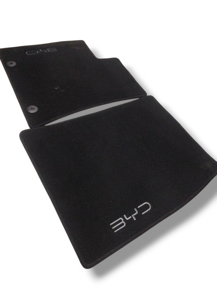 Kit Tapetes De Carpete Original Byd Dolphin Mini 2025 2026 Preto 1