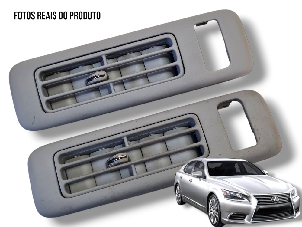 Par Difusor Traseiro Ar Condicionado Lexus Ls 460l 2013