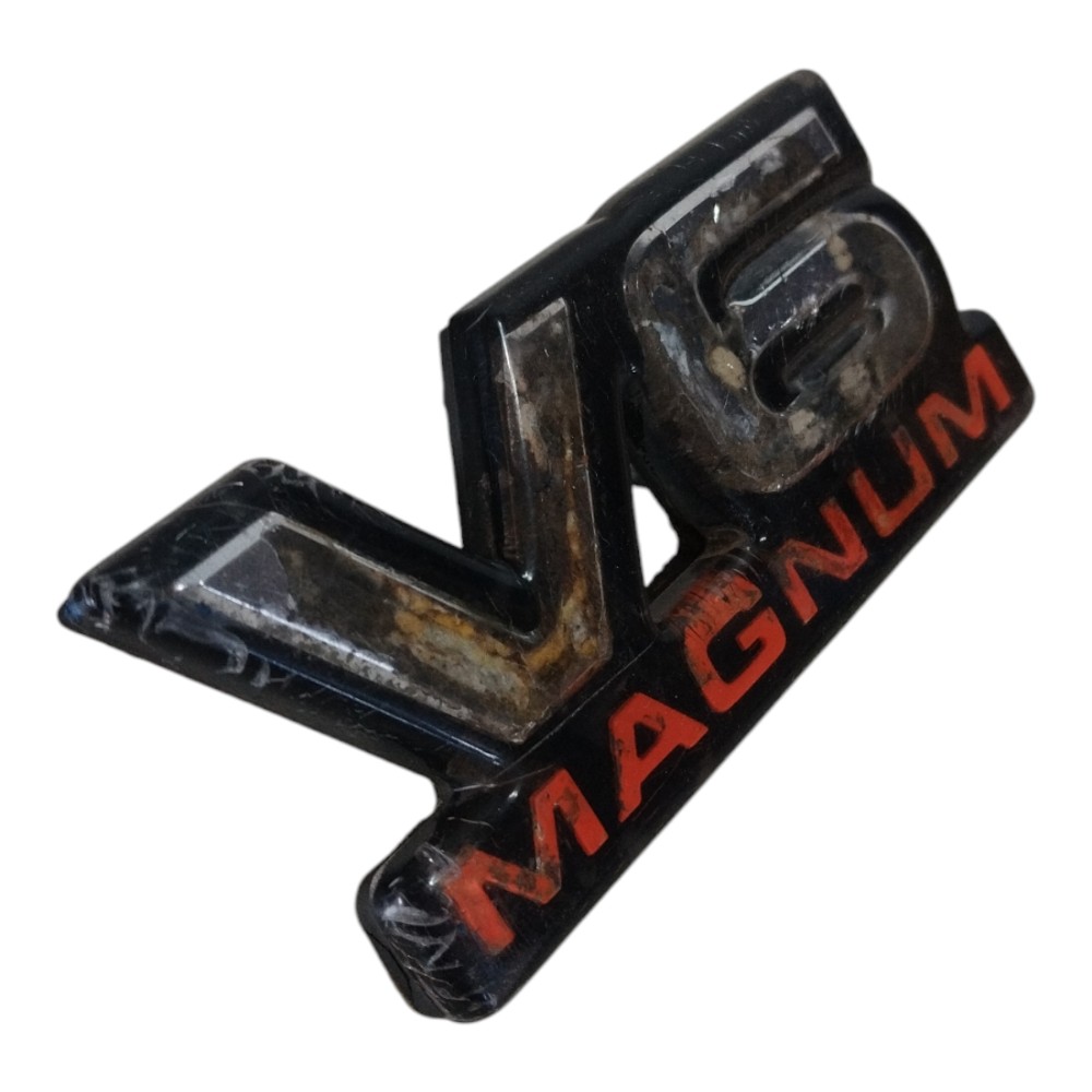 Emblema V6 Magnum Dodge Dakota 1998 1999 Original Detalhe 3