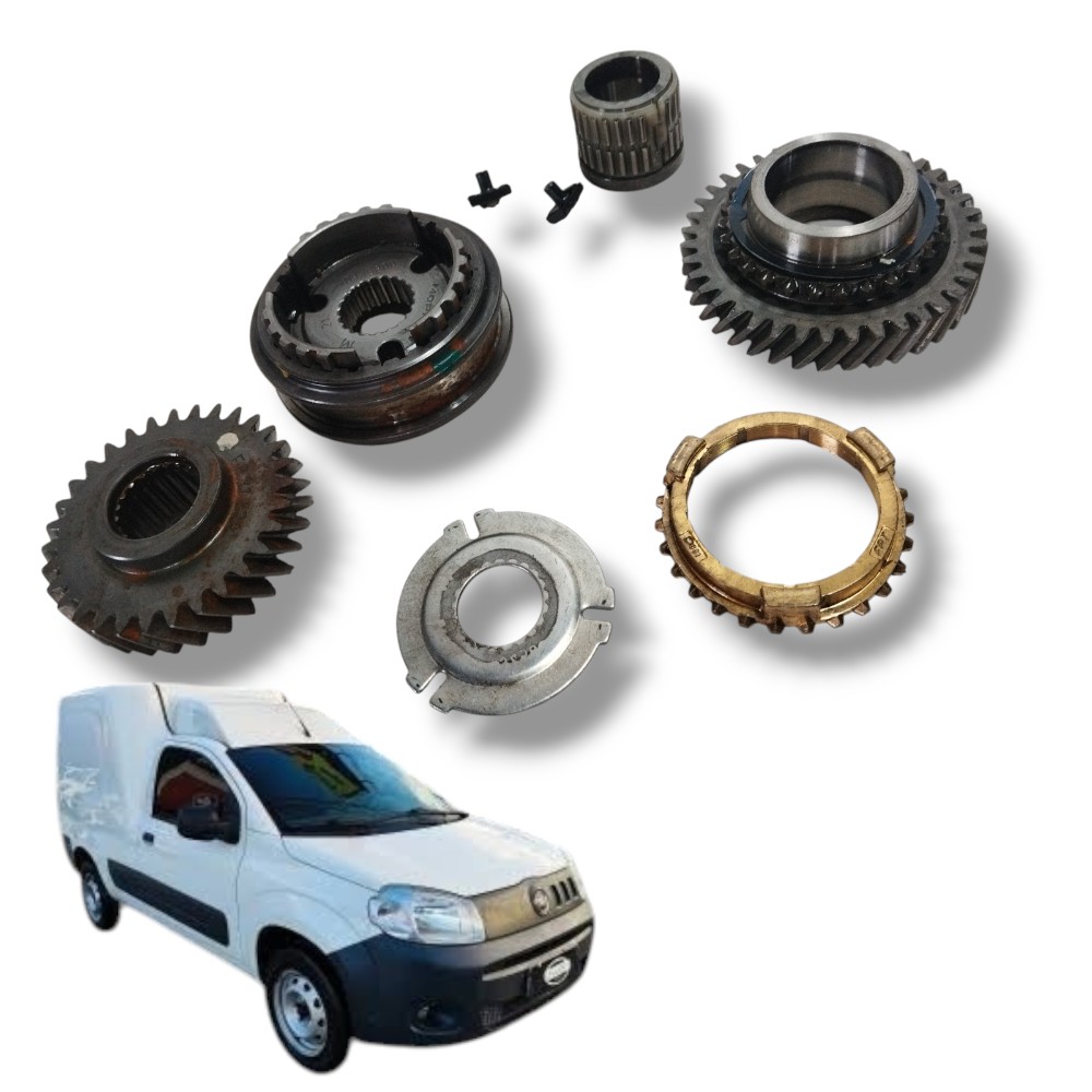 Kit Engrenagem Quinta Marcha Fiat 2001-2021 Original 1