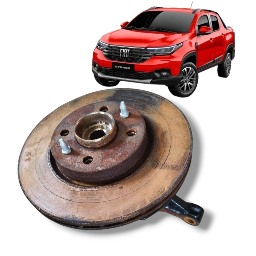 Montante manga eixo dianteiro direito Fiat Strada 2023 1