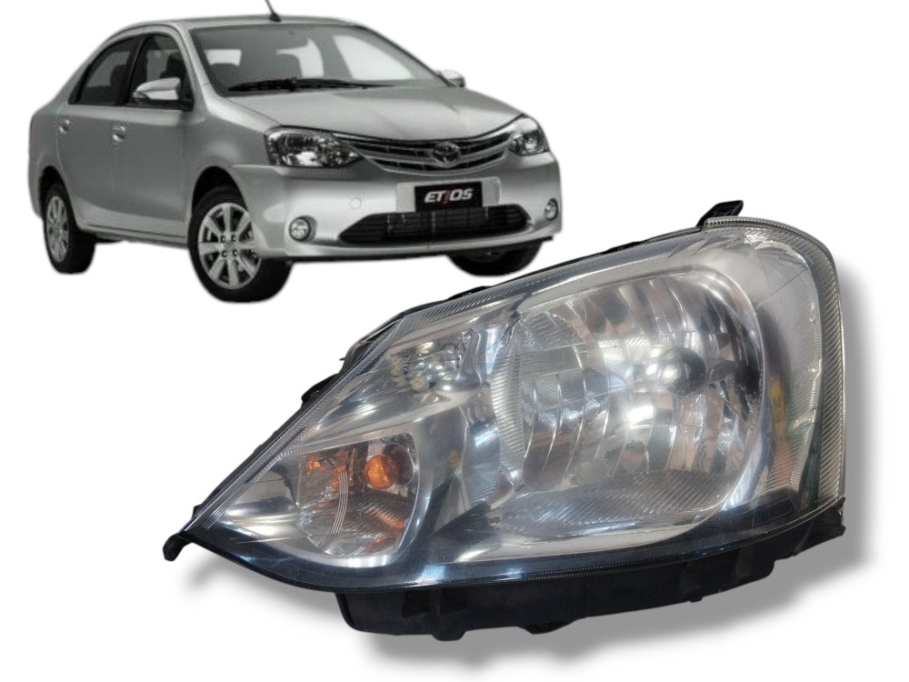 Farol Esquerdo Toyota Etios 2012 A 2020 Original Led Esquerdo/motorista 1