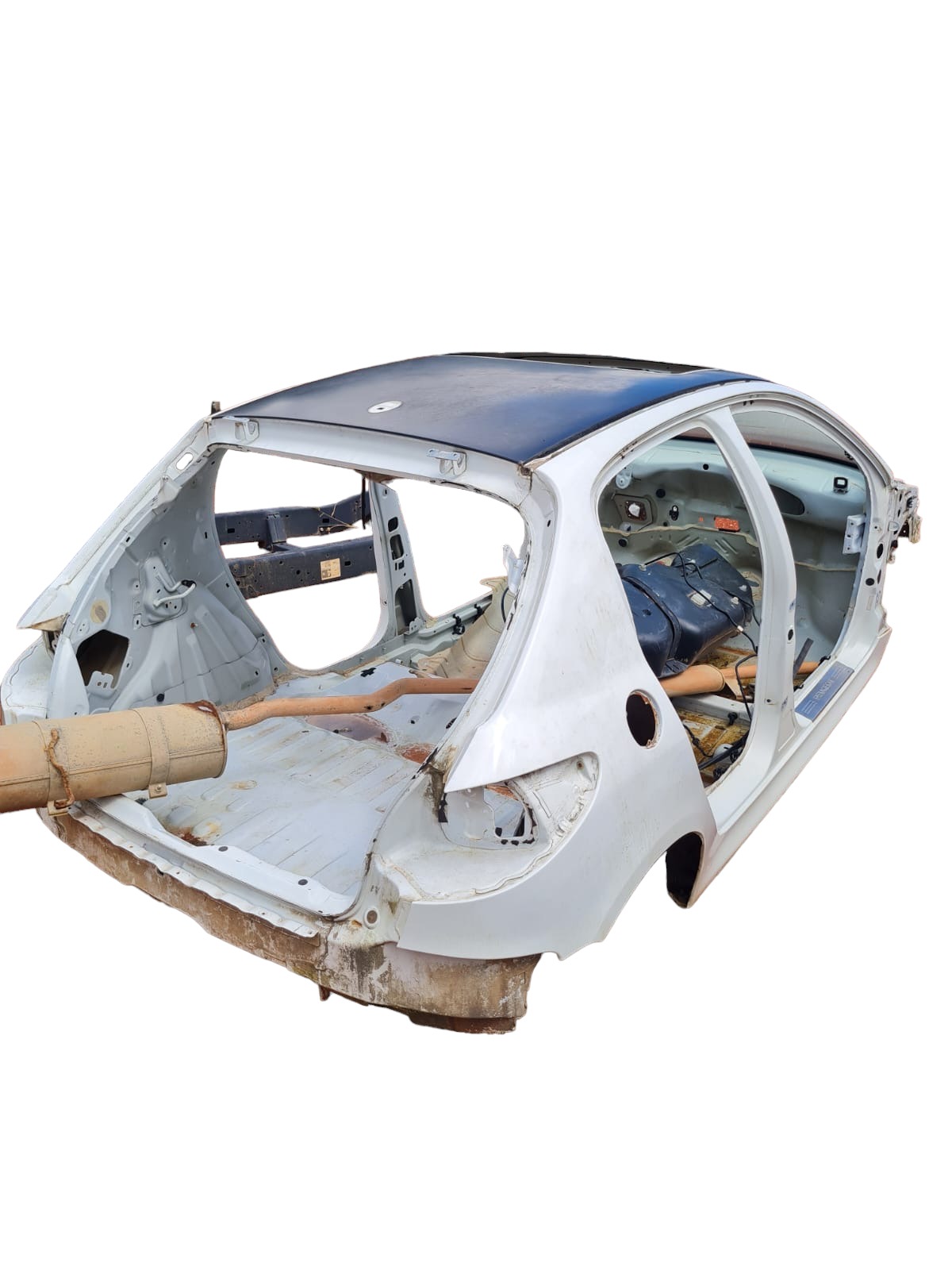 Lataria Corte Lata E Peugeot 207 Hatch 2012/2013 A Escolher Branco 9