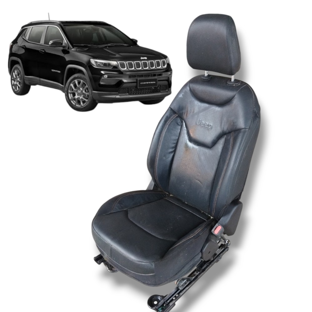 Banco Dianteiro Passageiro Jeep Compass T270 2023 Detalhe  Preto 1