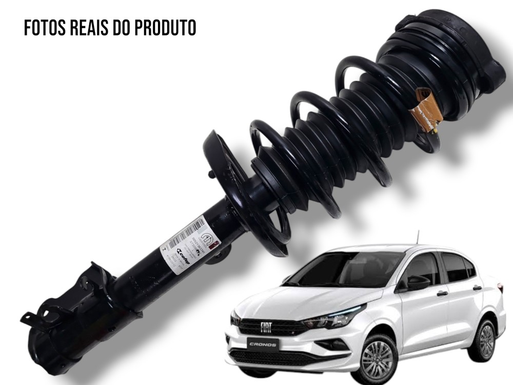Amoetecedor dianteiro direito Fiat Cronos 2023 2024 4.000 KM 1
