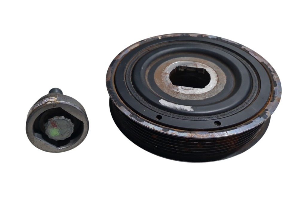 Polia de virabrequim 2.3 16v para master Renault original 6