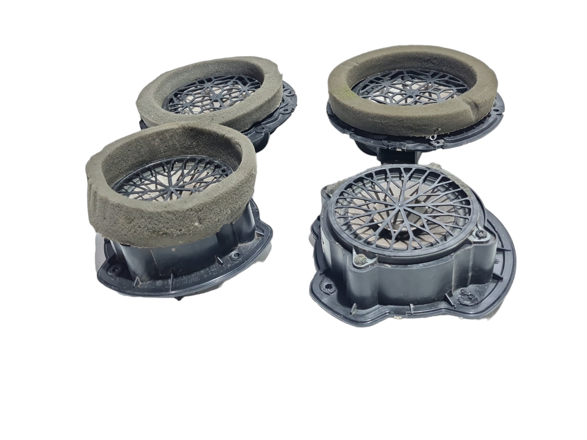 Conjunto Tweeters Portas Citroën C3 2017 Original  Preto 2