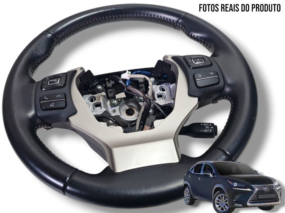 Volante De Direção Lexus Nx 300h 2019 Original Completo