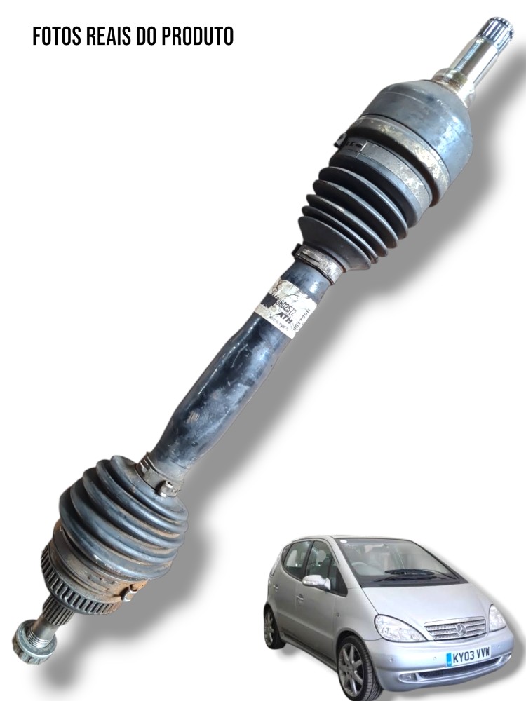 Semi Eixo Dianteiro Esquerdo Mercedes Classe A160 1999 2005 1