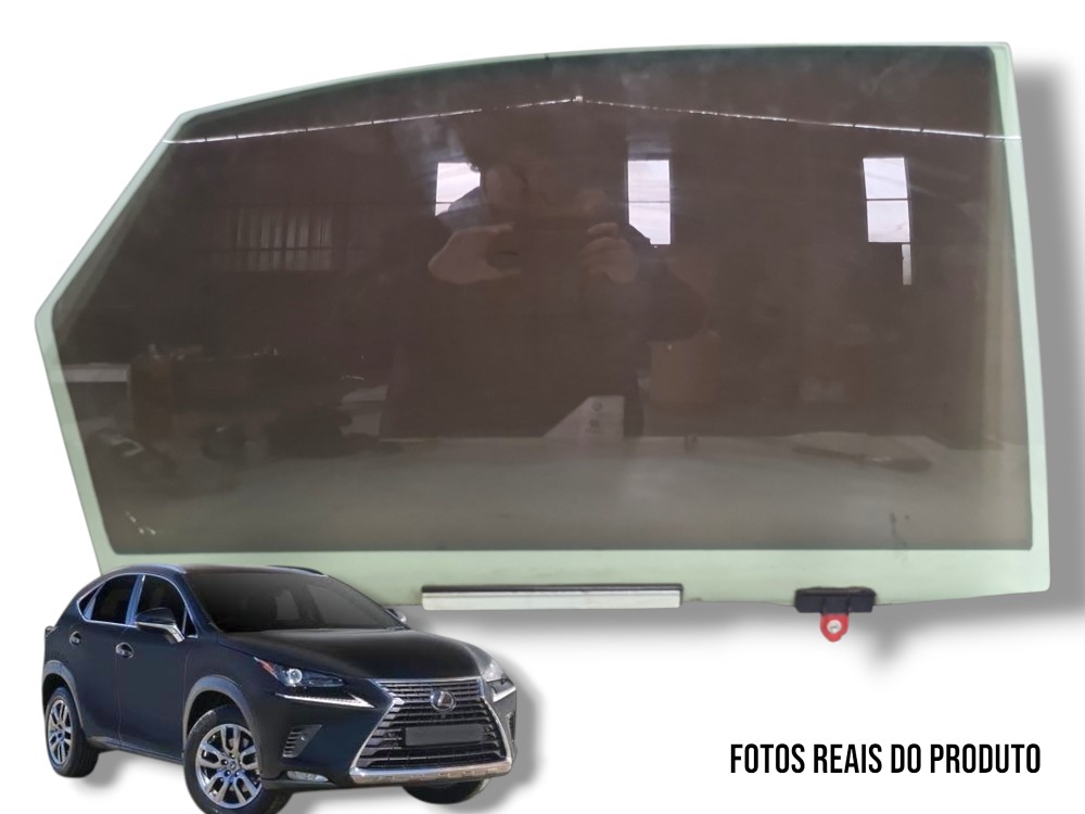 Vidro Porta Traseira Direita Lexus Nx 300h 2019 Original 1