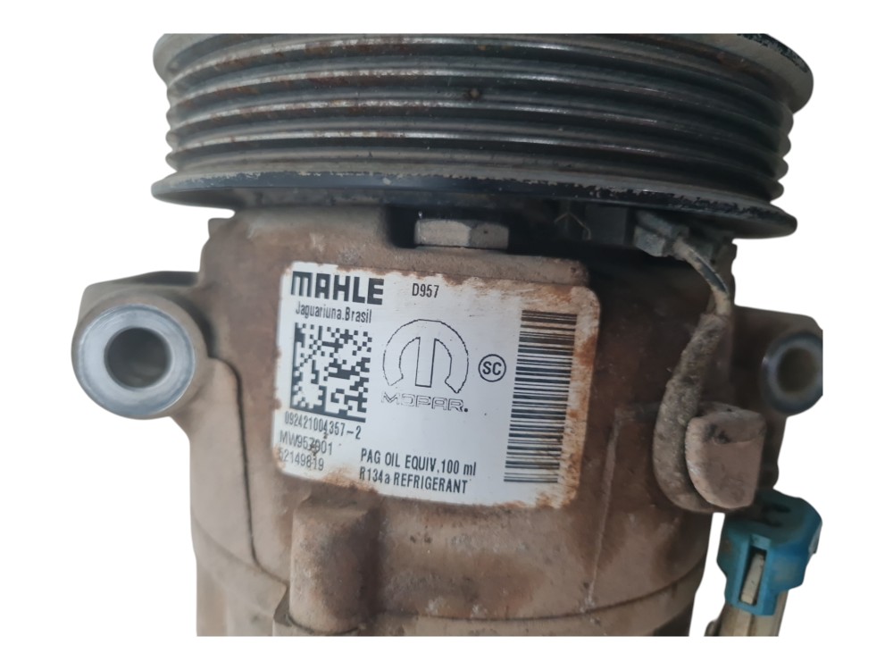 Compressor Ar Condicionado Fiat Fiorino Working Ano 2021 5