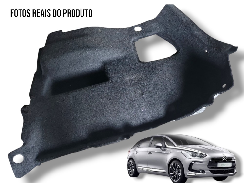Forro Porta Malas Lado Direito Citroën Ds5 2015 Original 1