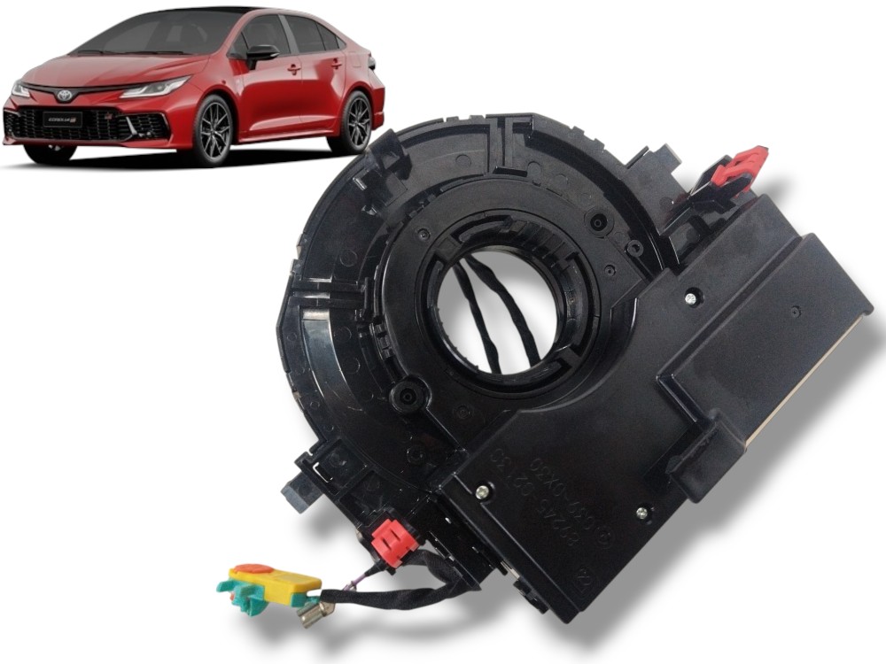 Hard disk airbag Toyota Corolla GRS 2024 acionado detalhe 1