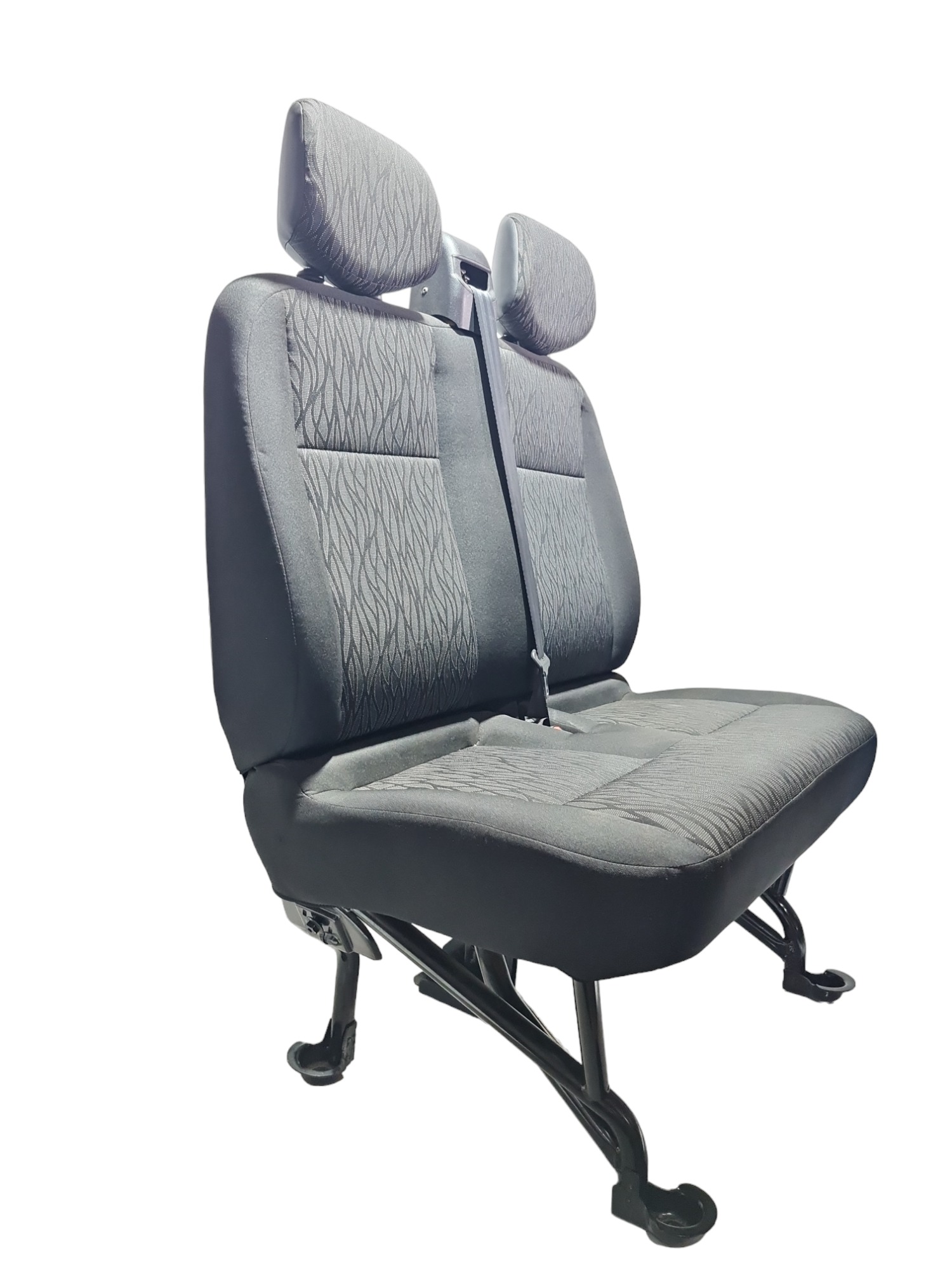 Banco Dois Lugares Passageiro Renault Master 2022 Preto 3