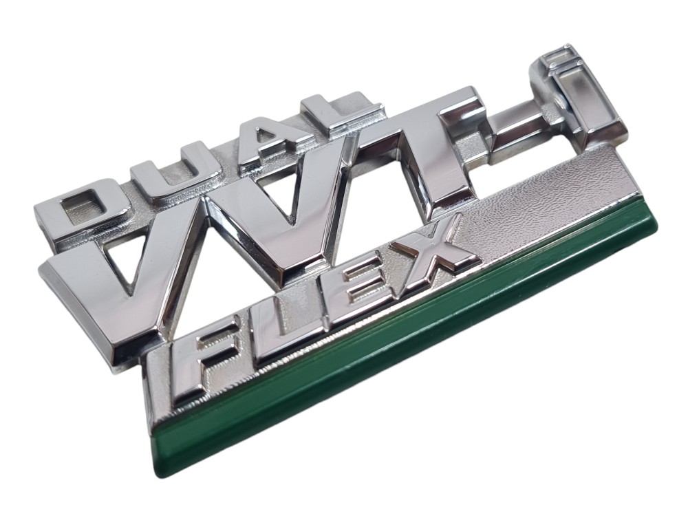 Emblema Dual Vvt-i Flex Toyota Corolla Cross 2023 Original 3