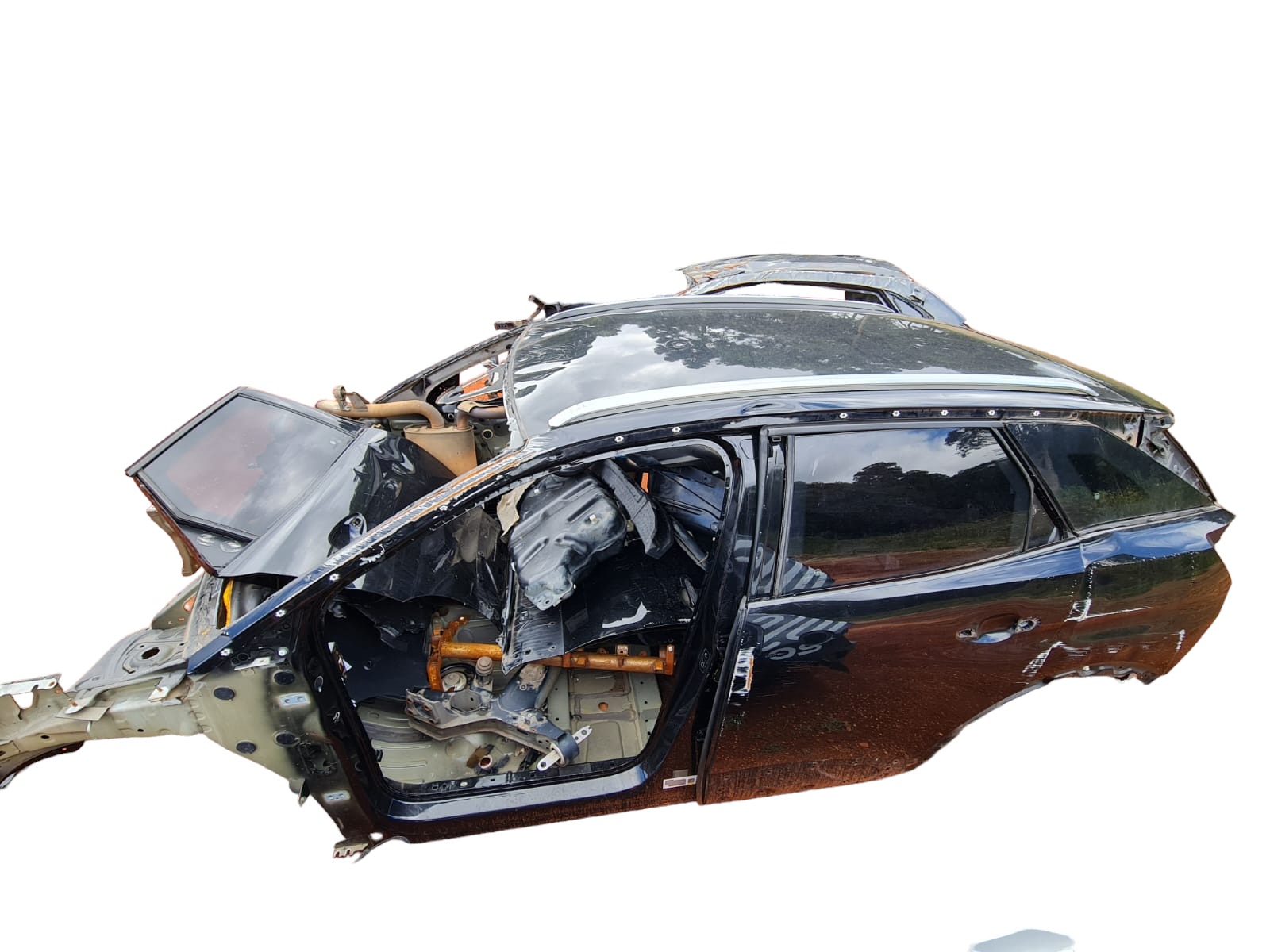 Traseira Baixa Lataria Corte Peugeot 3008 1.6 2017/2018/2019 5