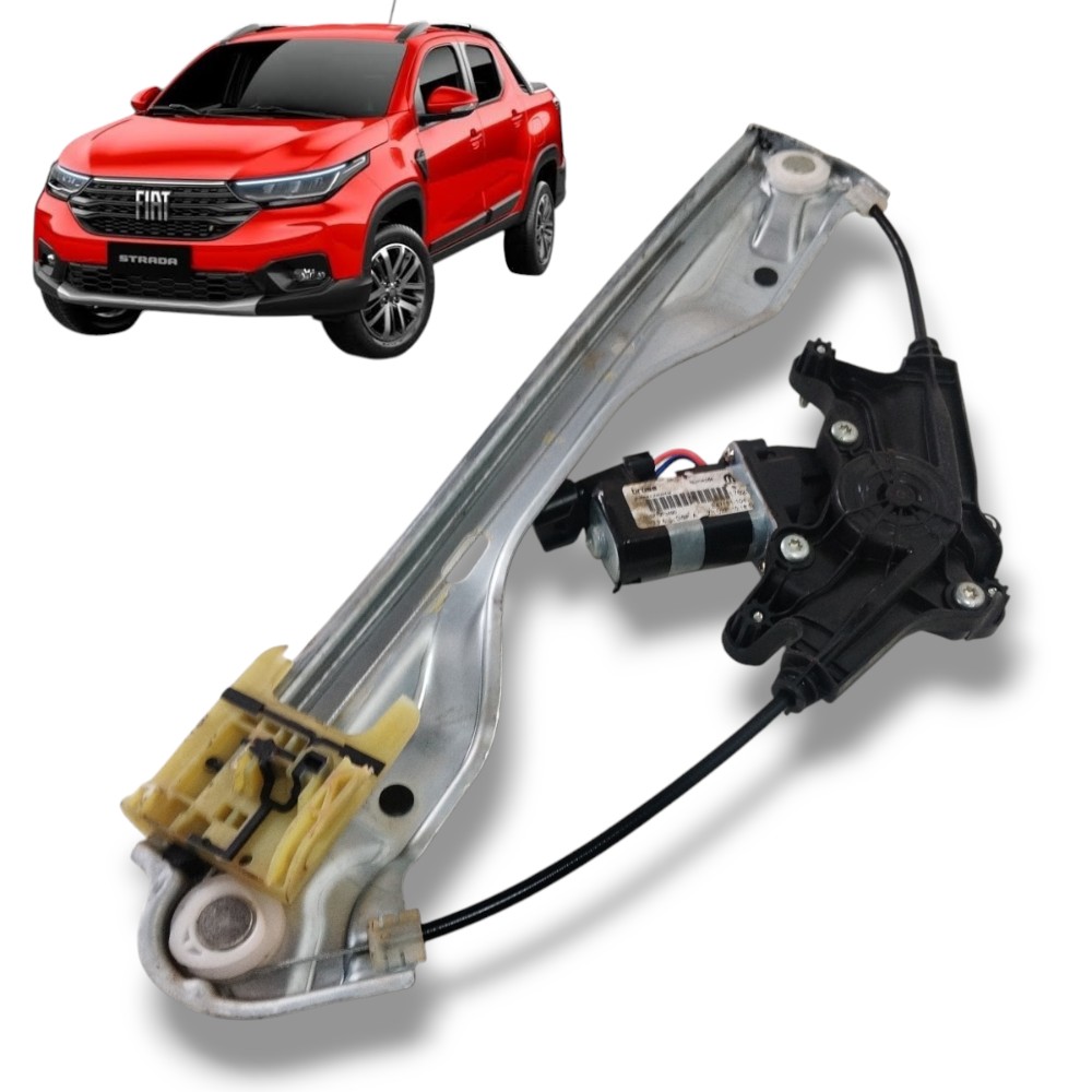 Máquina Vidro Elétrico Porta Traseira Direita Fiat Strada 23