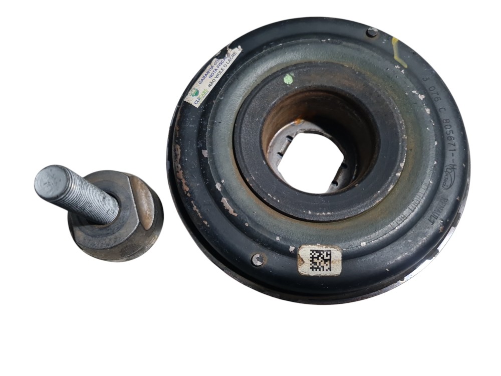 Polia de virabrequim 2.3 16v para master Renault original 3